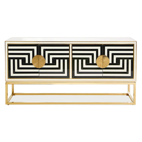 Jonathan Adler Op Art Credenza SIDEBOARDS + CREDENZAS