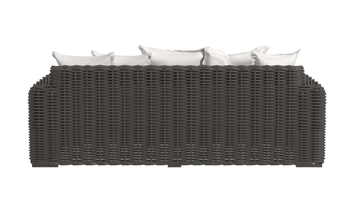 Cabo Loveseat in Soothe Pearl w/ Flange Welt