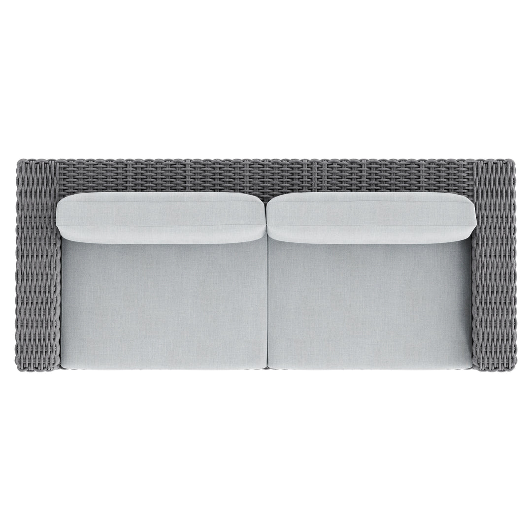 Capri Blue Outdoor Sofa