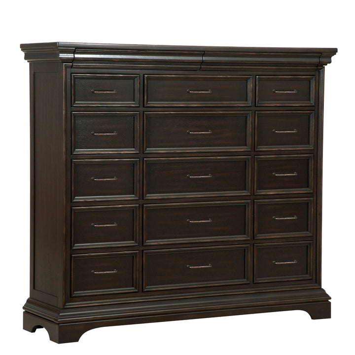 Caldwell 17 Drawer Master Dresser - AmericanHomeFurniture