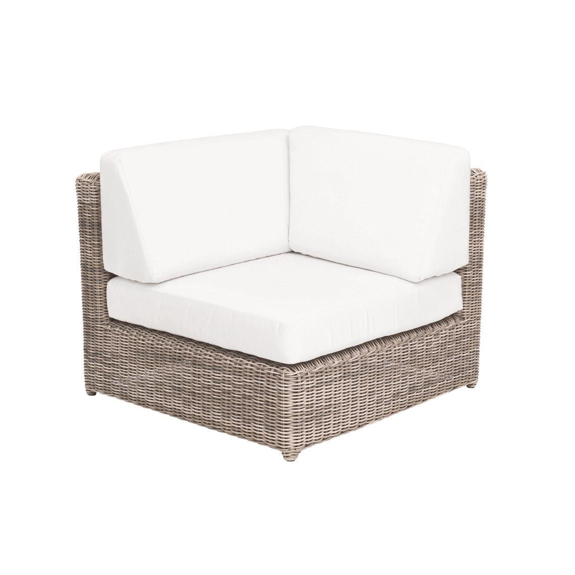 Kingsley Bate Sag Harbor Sectional Corner Chair OUTDOOR SOFAS + SECTIONALS