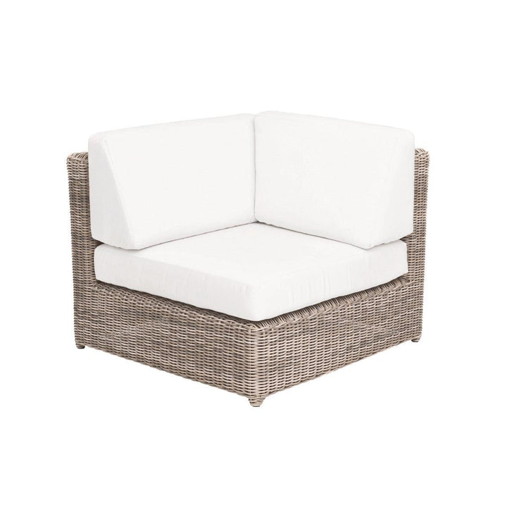 Kingsley Bate Sag Harbor Sectional Corner Chair OUTDOOR SOFAS + SECTIONALS