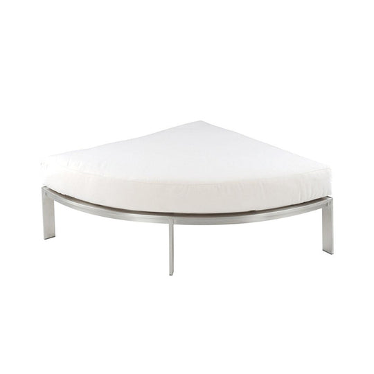 Kingsley Bate Tivoli Sectional Curved Ottoman OUTDOOR SOFAS + SECTIONALS