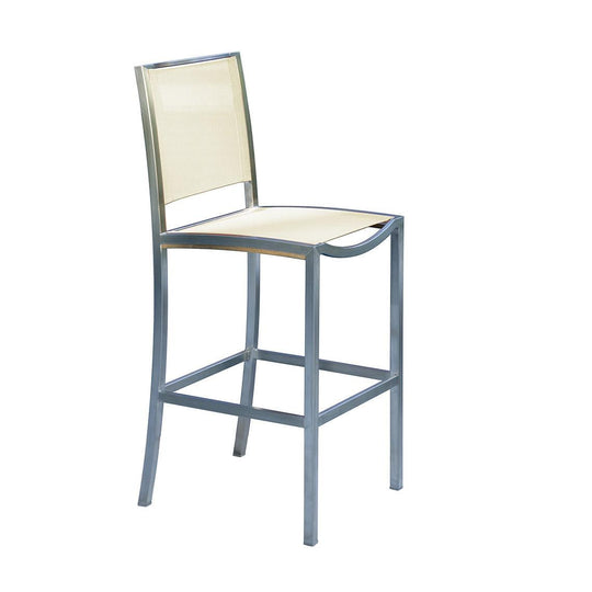 Kingsley Bate Tiburon Armless Bar Chair 28" OUTDOOR BAR STOOLS