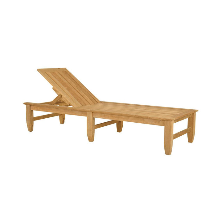 Kingsley Bate Amalfi Chaise Lounge w/Wheels OUTDOOR CHAISE LOUNGES