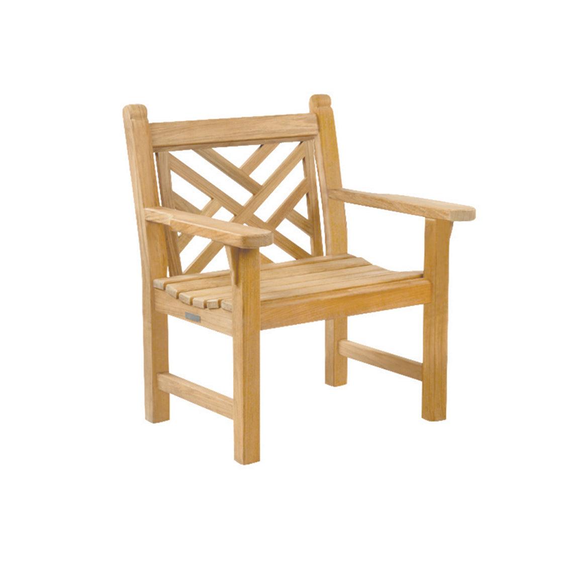 Kingsley Bate Chippendale Garden Armchair OUTDOOR CHAISE LOUNGES