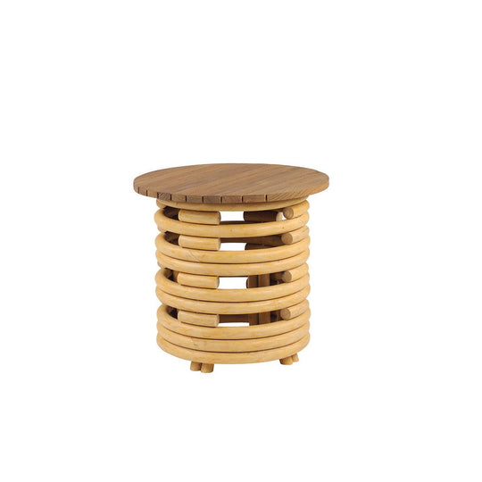 Kingsley Bate Palm Springs 20" Round Side Table OUTDOOR ACCENT TABLES