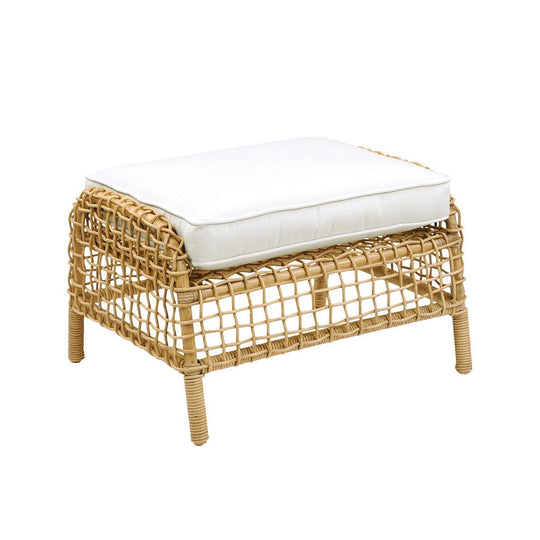 Kingsley Bate Charlotte Deep Seating Ottoman OUTDOOR BENCHES
