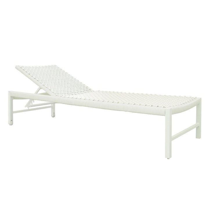 Kingsley Bate Catherine Adj. Chaise Lounge W/Wheels - Aluminum OUTDOOR CHAISE LOUNGES