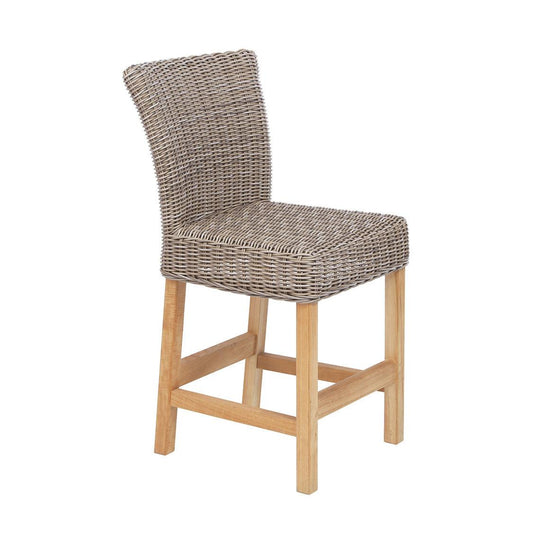 Kingsley Bate Sag Harbor Armless Counter Stool - Set of 2 OUTDOOR BAR STOOLS