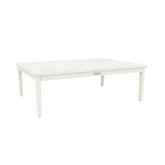 Kingsley Bate Tribeca 47" X 28.5" Rectangle Coffee Table Aluminum OUTDOOR COFFEE TABLES