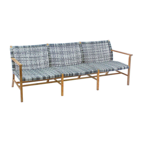 Kingsley Bate Catherine Club Sofa Teak OUTDOOR SOFAS + SECTIONALS