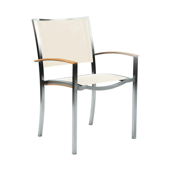 Kingsley Bate Tiburon Dining Armchair (Stacking) - Set of 2 OUTDOOR DINING CHAIRS