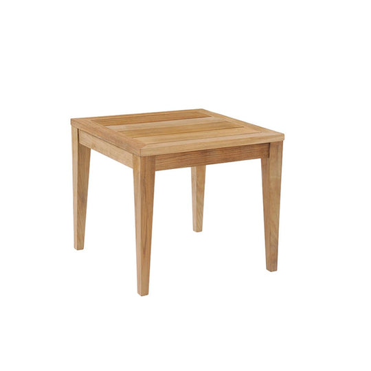 Kingsley Bate Tribeca 20" Square Side Table Grade A Teak OUTDOOR ACCENT TABLES