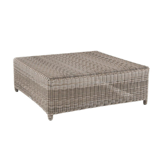 Kingsley Bate Sag Harbor 42" Square Chat Table OUTDOOR COFFEE TABLES