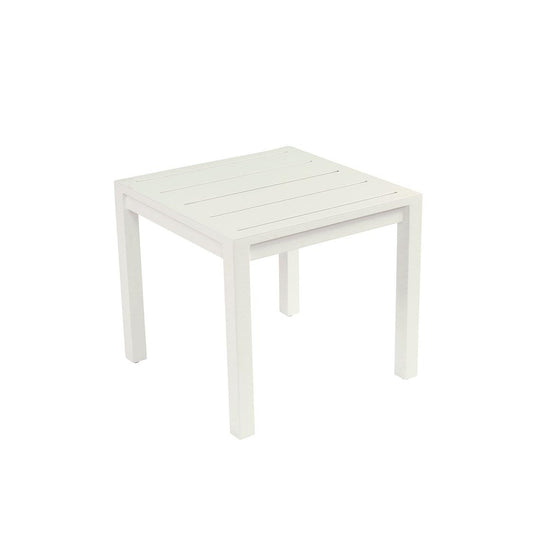 Kingsley Bate Catherine 20" Square Side Table Aluminum OUTDOOR ACCENT TABLES