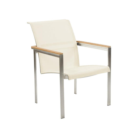 Kingsley Bate Tivoli Dining Armchair (Stacking) - Set of 2 OUTDOOR DINING CHAIRS
