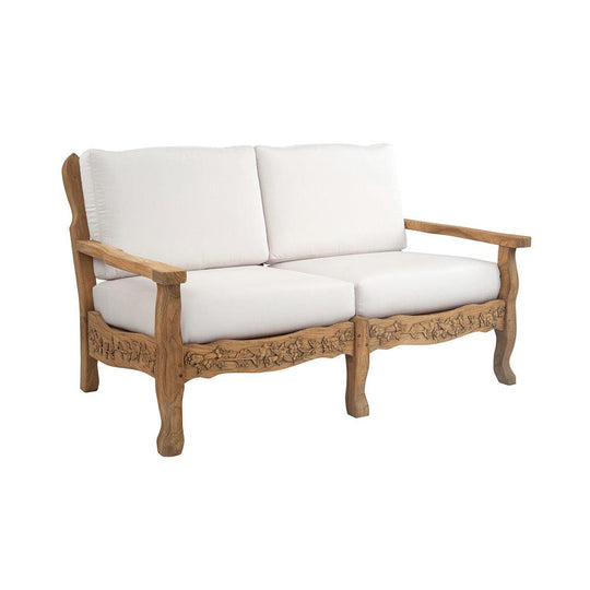Kingsley Bate Normandy Deep Seating Settee OUTDOOR SOFAS + SECTIONALS