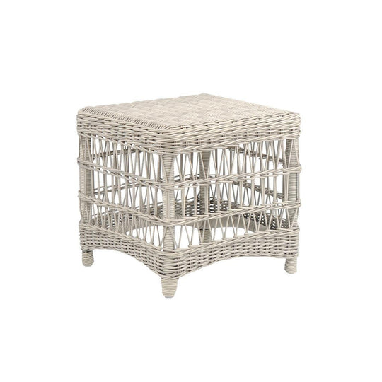 Kingsley Bate Southampton 20" Square Side Table/Stool OUTDOOR ACCENT TABLES