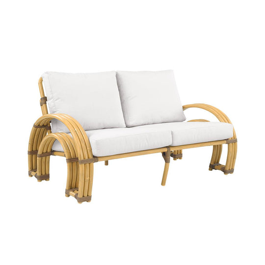 Kingsley Bate Palm Springs Deep Seating Settee OUTDOOR SOFAS + SECTIONALS