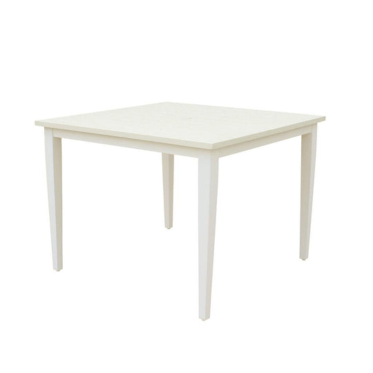 Kingsley Bate Tribeca 40.5" Square Table Aluminum OUTDOOR DINING TABLES
