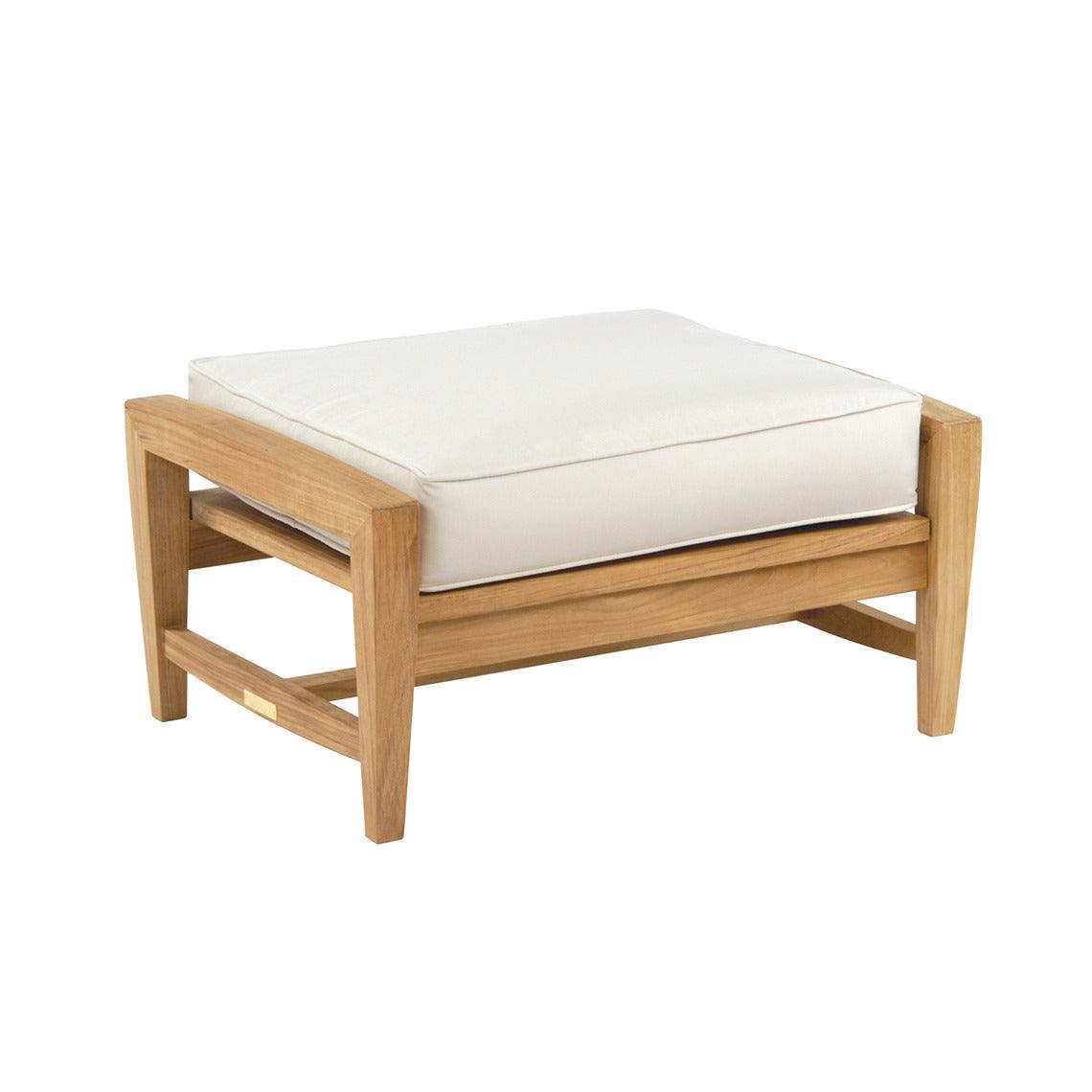 Kingsley Bate Amalfi Deep Seating Ottoman OUTDOOR BENCHES