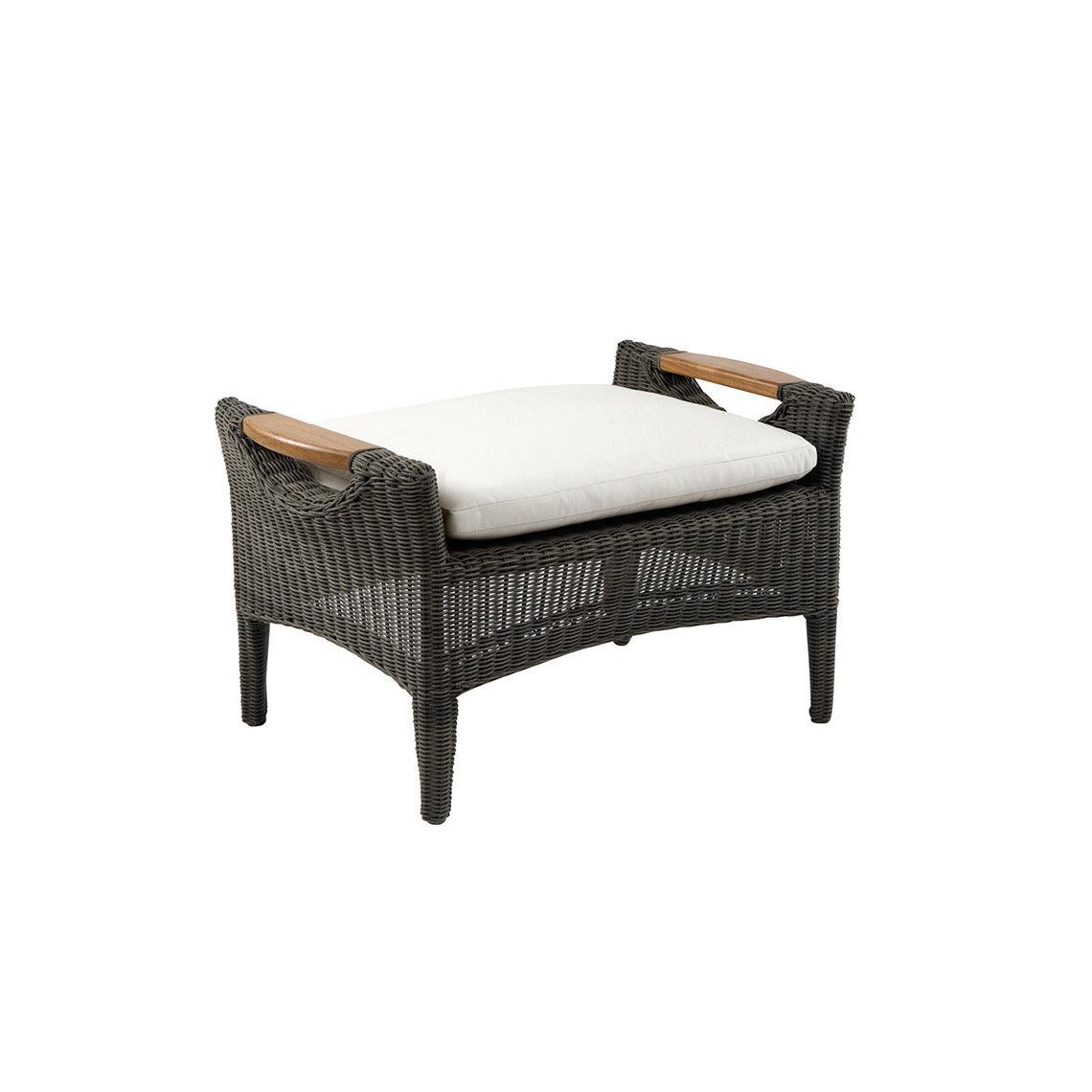 Kingsley Bate Culebra Club Ottoman OUTDOOR BENCHES