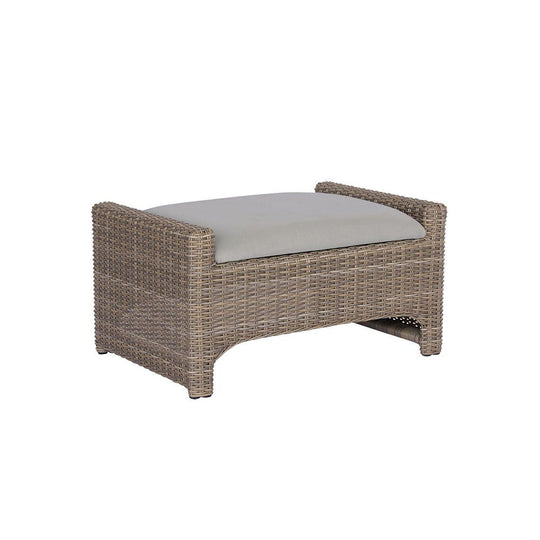 Kingsley Bate Milano Deep Seating Ottoman OUTDOOR BENCHES