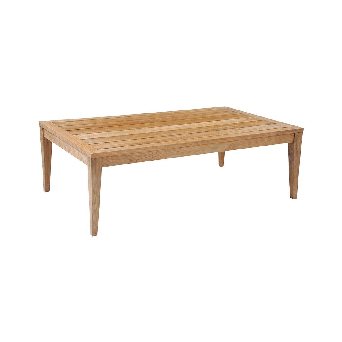 Kingsley Bate Tribeca 47" X 28.5" Rectangle Coffee Table Grade A Teak OUTDOOR COFFEE TABLES