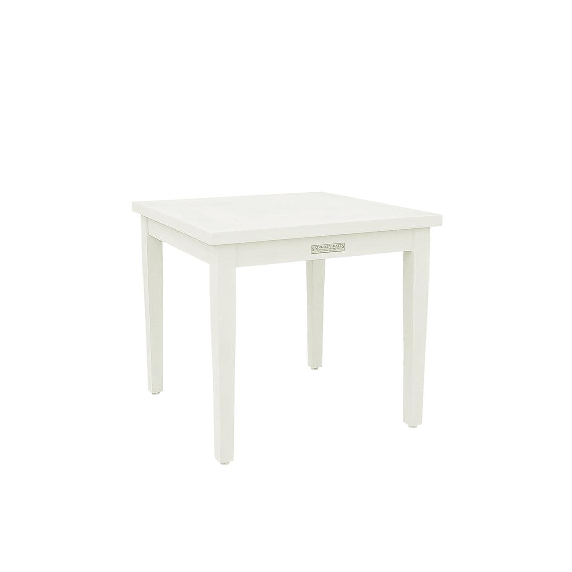 Kingsley Bate Tribeca 20" Square Side Table Aluminum OUTDOOR ACCENT TABLES