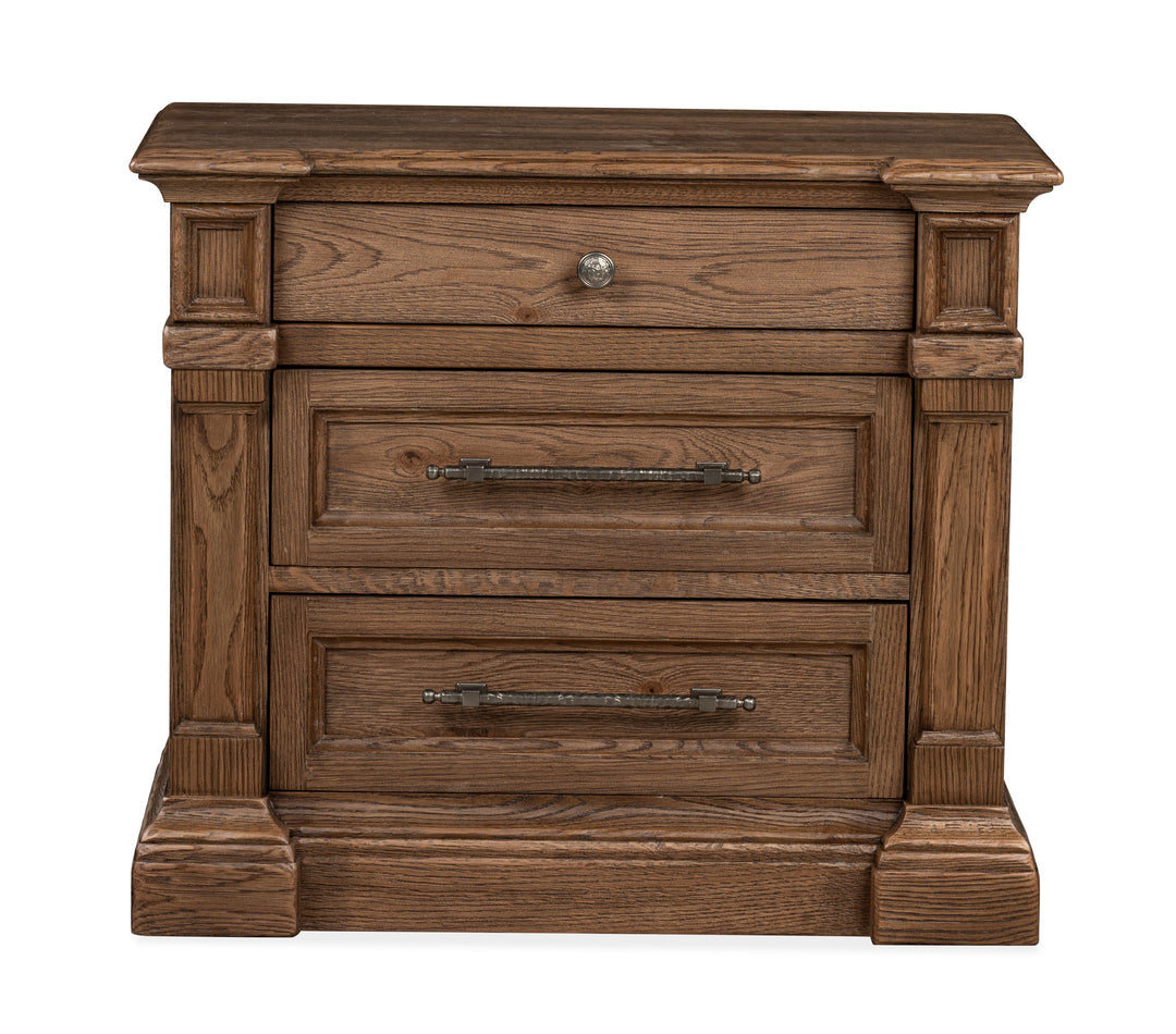 Gallant Grove Brown Drawer Nightstand - BP444-140
