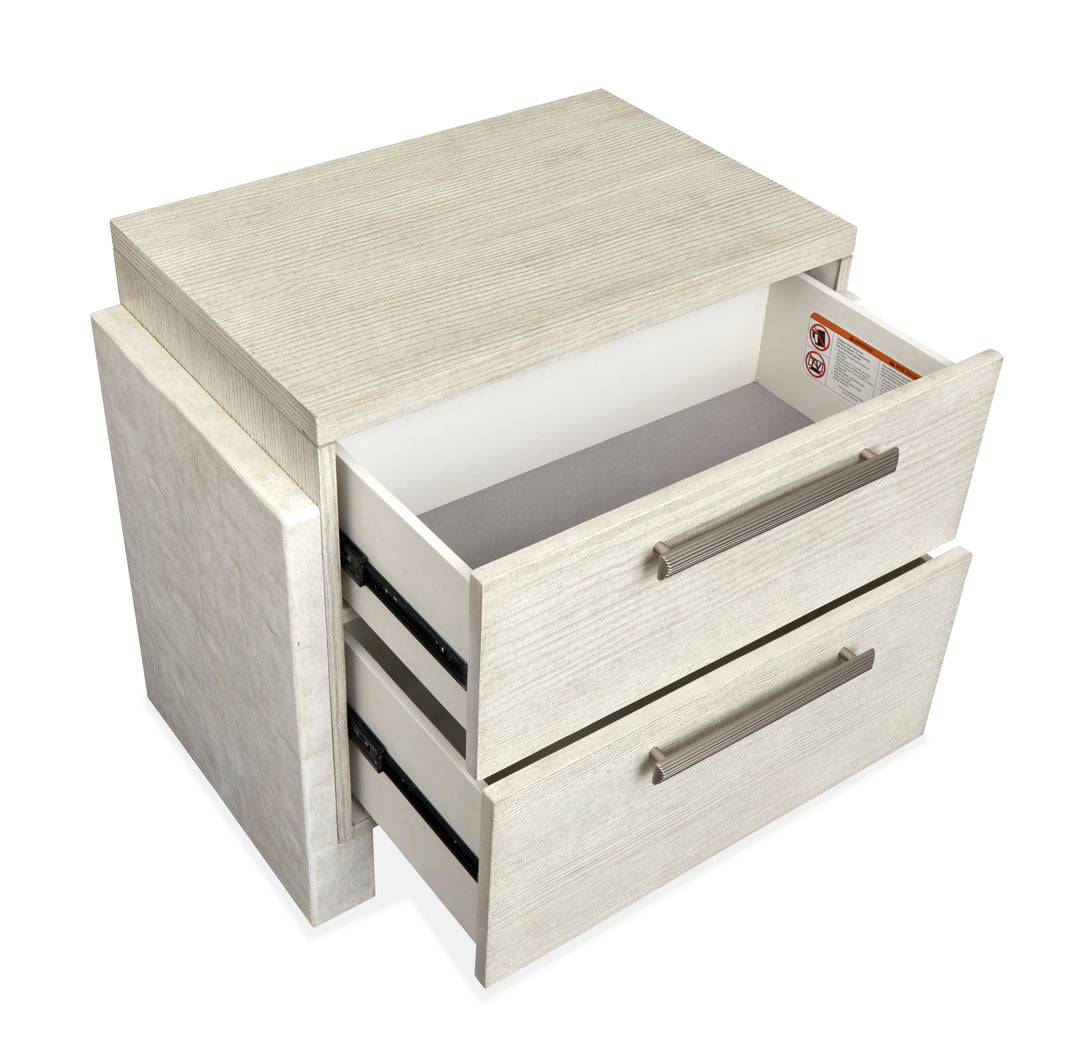 Lorelei Misty Cloud Drawer Nightstand - B5893-01