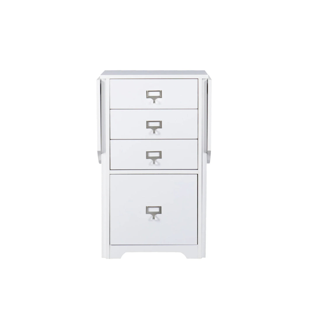 Drop-Leaf Desk w/ Storage - AmericanHomeFurniture