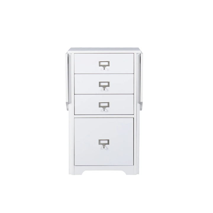 Drop-Leaf Desk w/ Storage - AmericanHomeFurniture