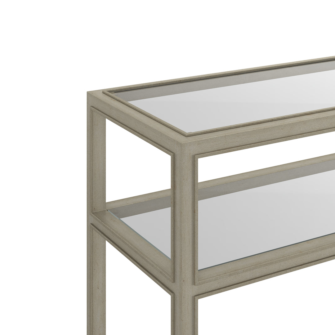 Glaze Console Table-Bezel