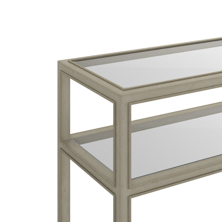Glaze Console Table-Bezel