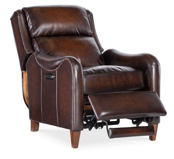 American Home Furniture Hooker Furniture Carrington Power Recliner w/Power Headrest 2