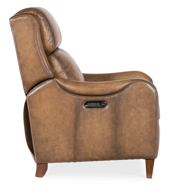 American Home Furniture Hooker Furniture Carrington Power Recliner w/Power Headrest 1
