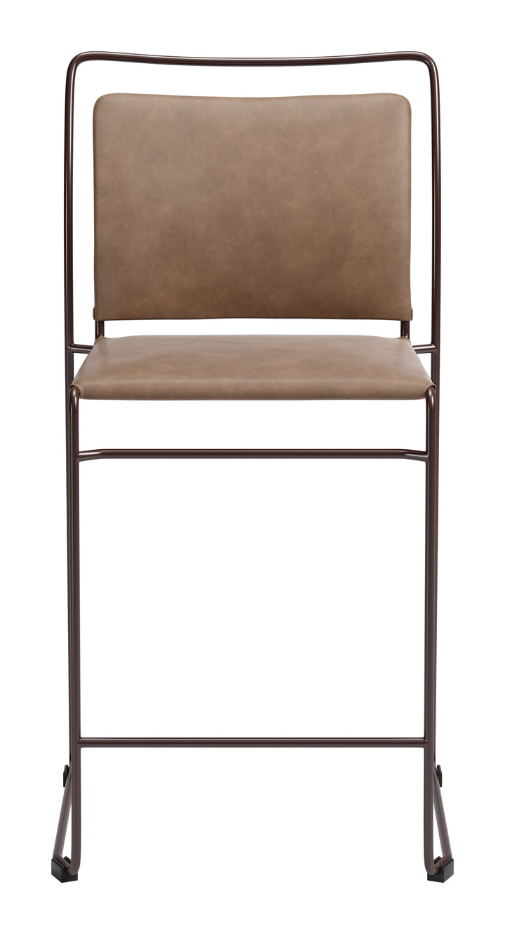 Verbena Counter Stool (Set of 2) Brown