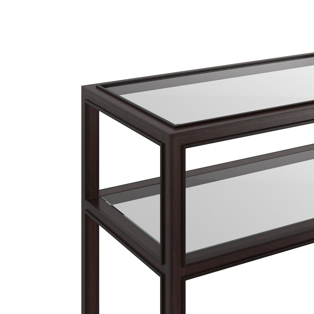 Glaze Console Table-Cola