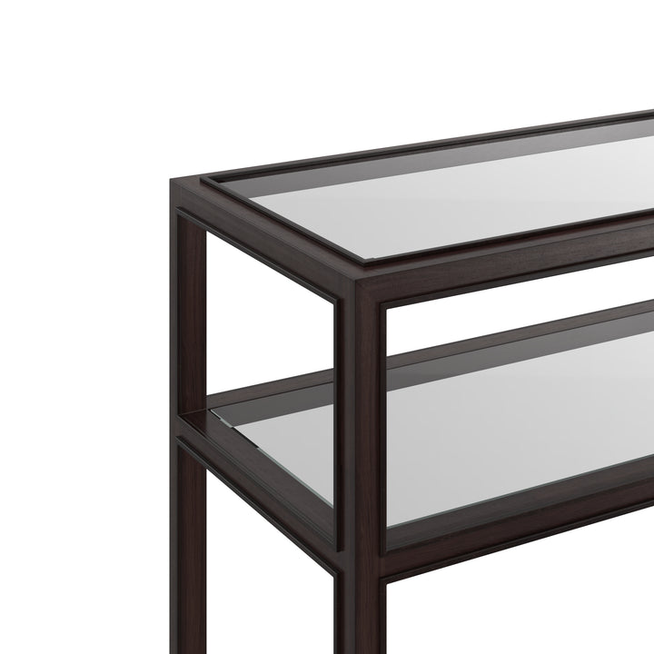 Glaze Console Table-Cola