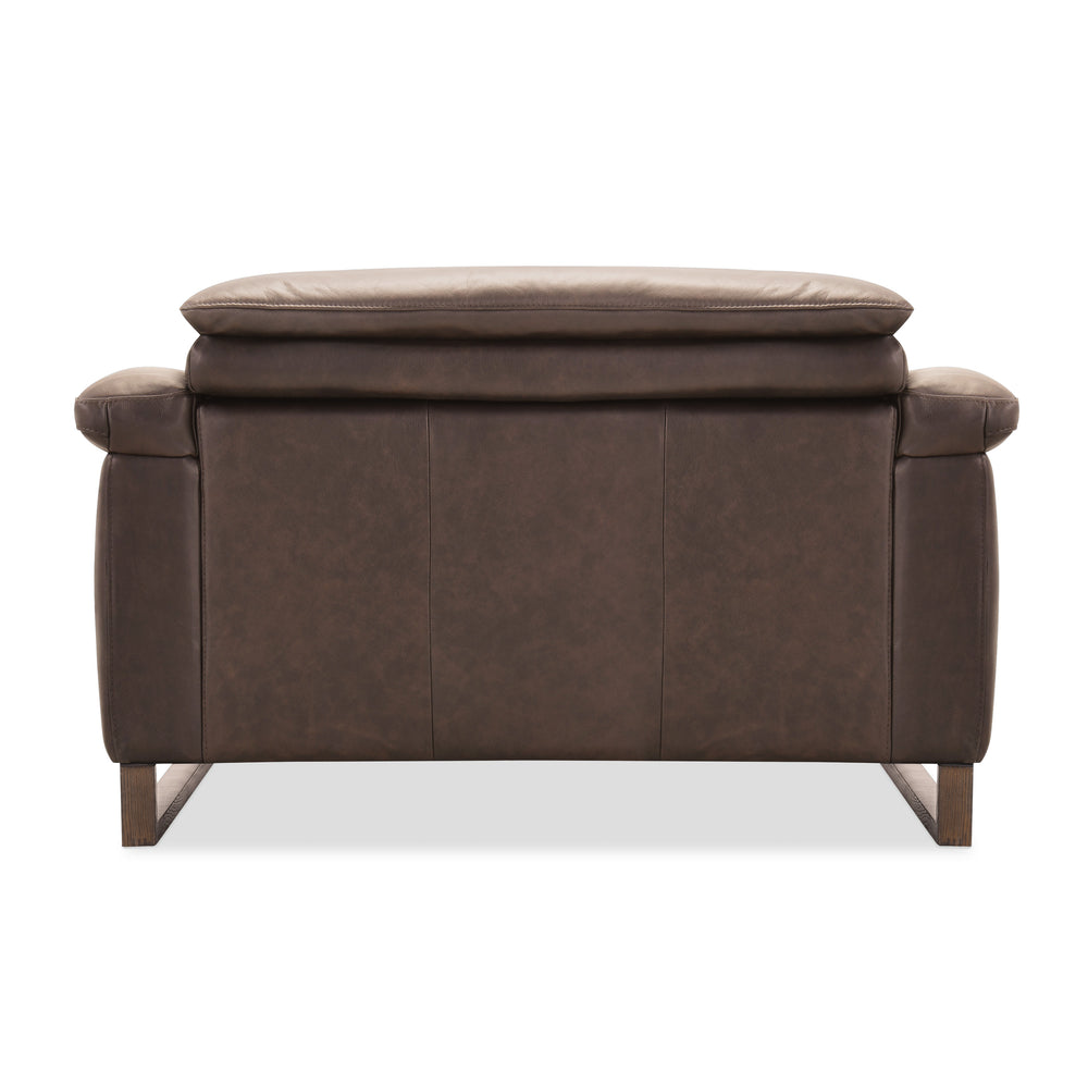 43.2"L x 53.5"W x 32.2"H/Dark wood finish