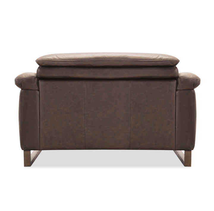 43.2"L x 53.5"W x 32.2"H/Dark wood finish