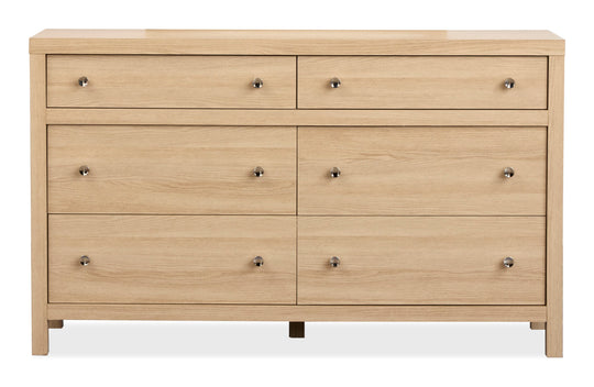Merrifield Sandstone Beige Double Drawer Dresser - B5906-22