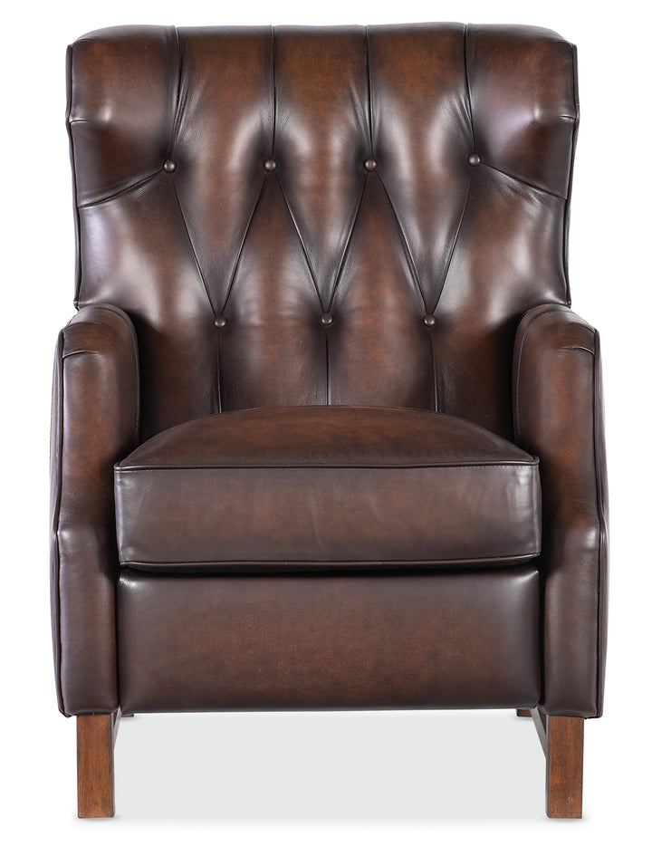 American Home Furniture Hooker Furniture Henderson Press Back Recliner