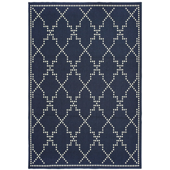 Navy/Ivory