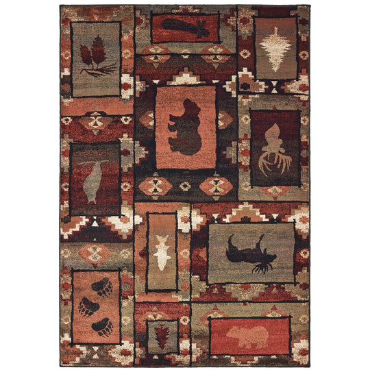 Oriental Weavers Woodlands 9601D RUGS