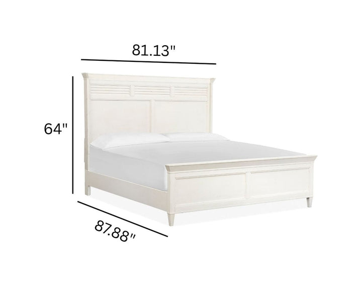 Echo Isles Sea Pearl And Driftwood Classic Panel Bed