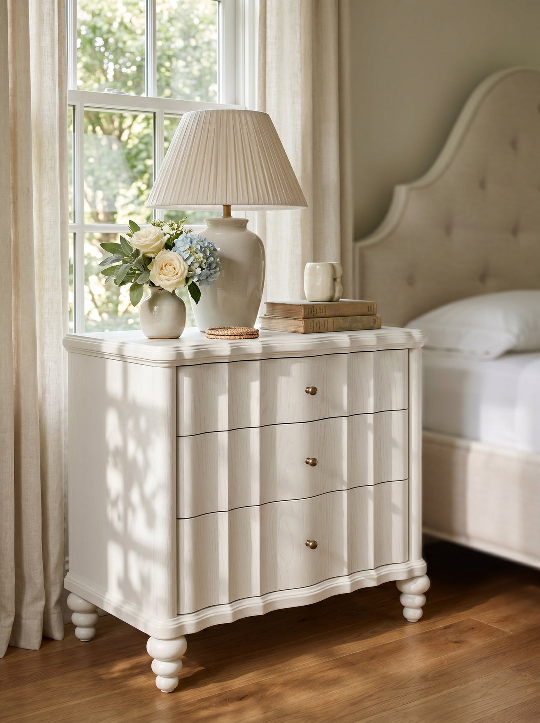 Haven Nightstand-Warm White