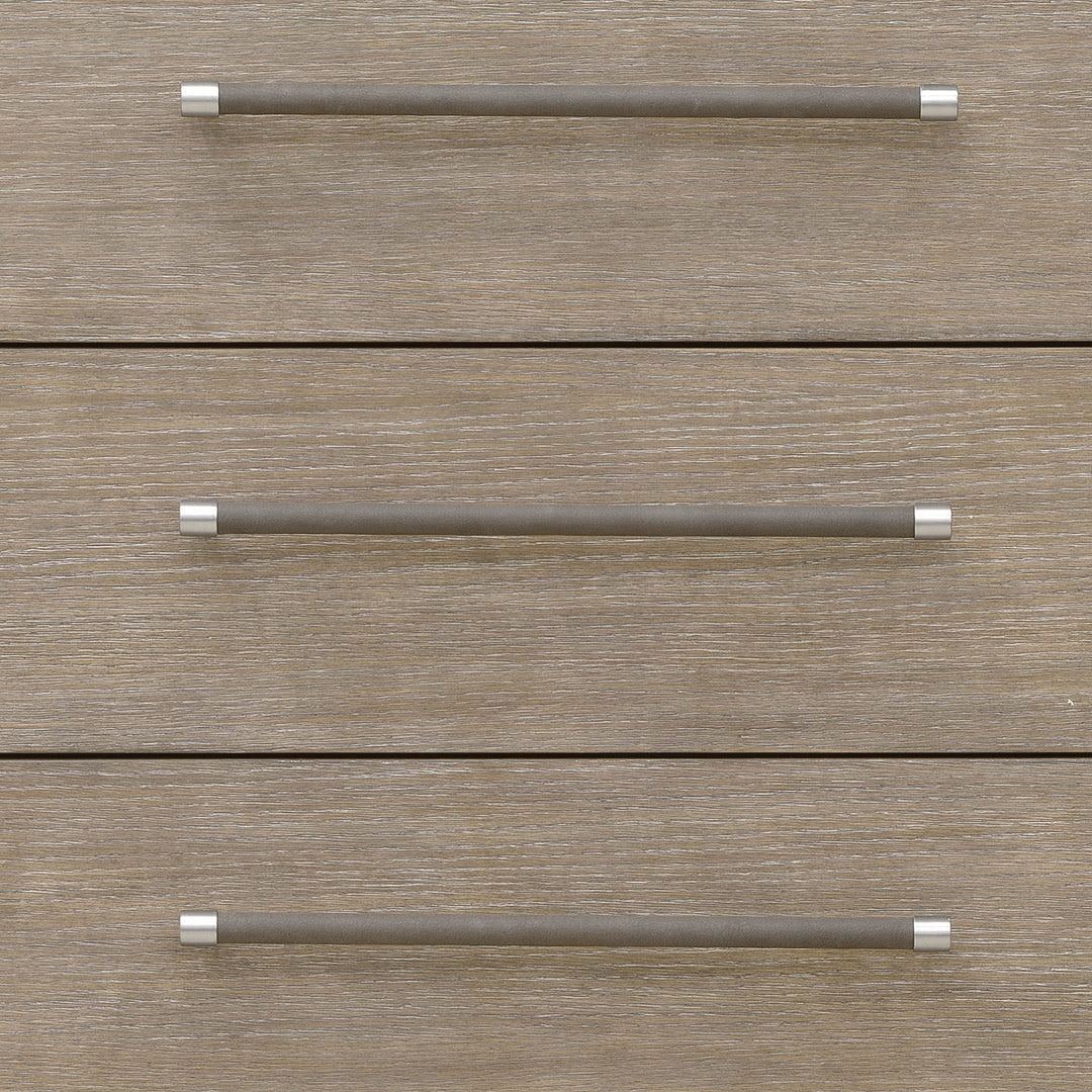 Anderson Park Moose Trail And Frontier Brown 5 Drawer Chest - P402124